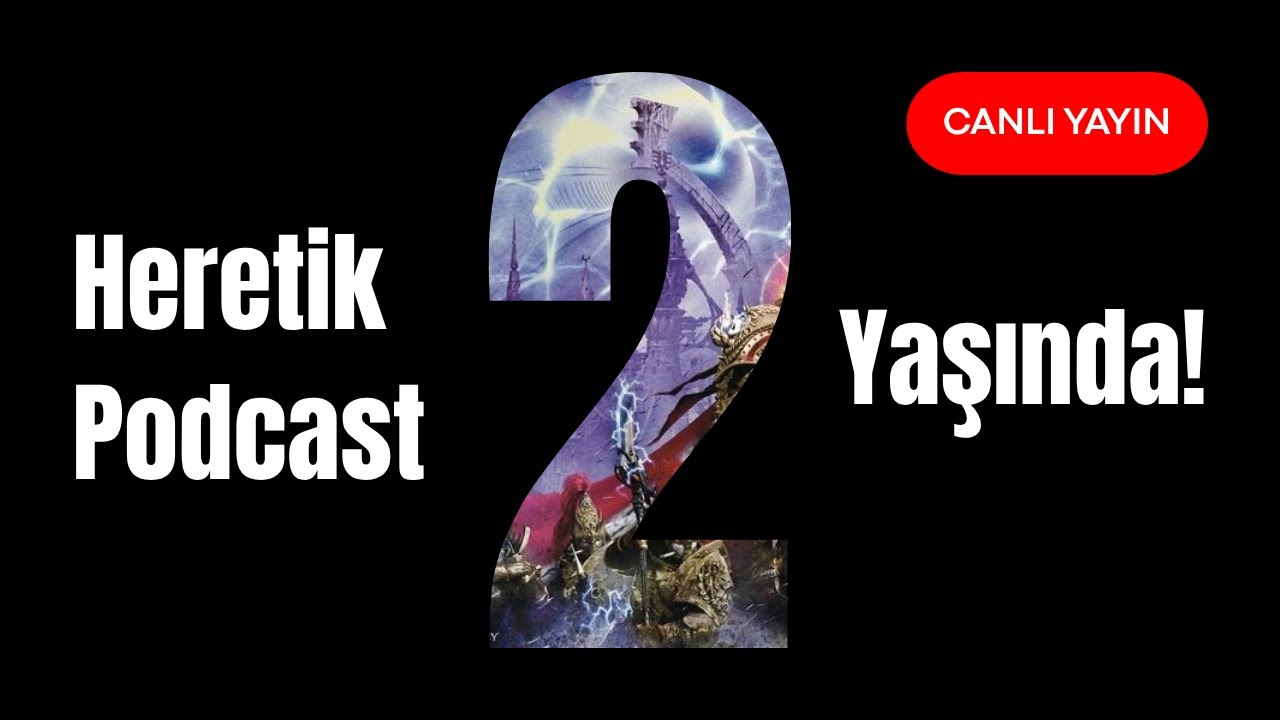 HERETİK PODCAST 2 YAŞINDA! (SÜRPRİZ ÇEKİLİŞLER) kapak görseli