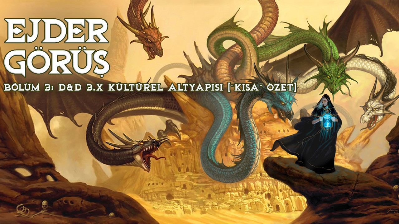 Ejder Görüş 3: D&D 3.X Kültürel Altyapısı ("Kısa" Özet) kapak görseli